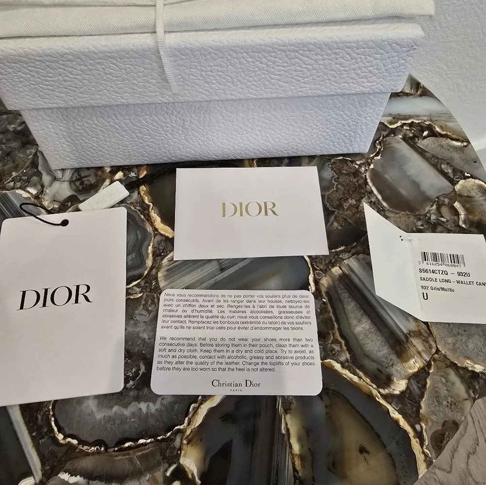 Dior Gray Saddle Crossbody Bag - Picture 11 of 13